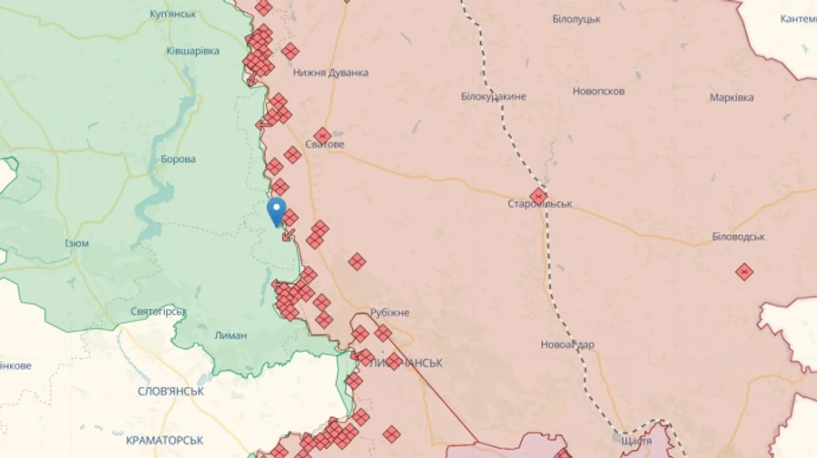 Russian forces mount large-scale attack on Ukrainian logistics routes in Luhansk Oblast, local authorities say