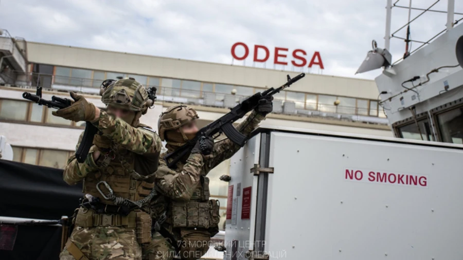 Українські спецпризначенці провели навчання на американському фрегаті