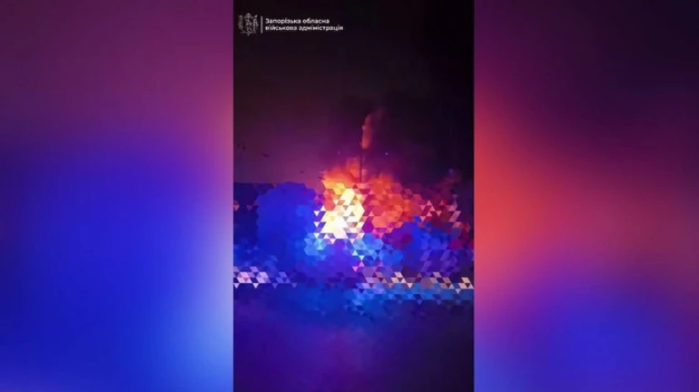 Росіяни атакували Запоріжжя: виникла пожежа