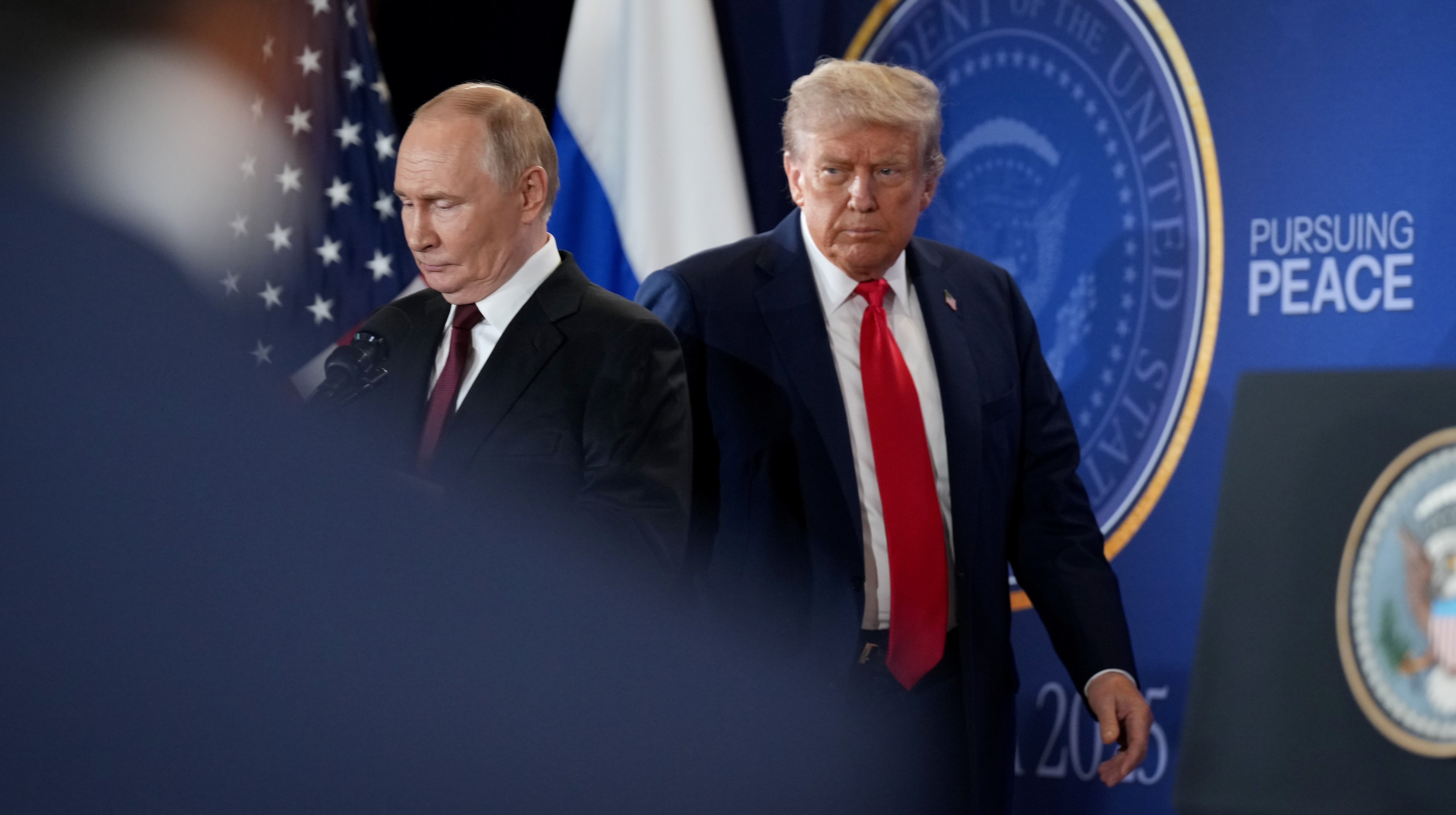 Putin says Russia remains within Alaska agreements