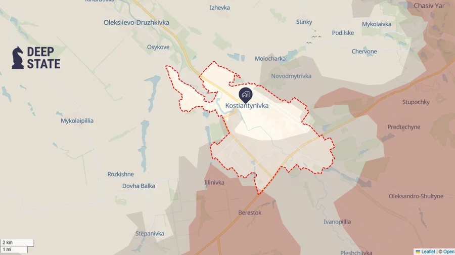 Russia proposes ceasefire in Kostiantynivka and handover of bodies to Ukraine