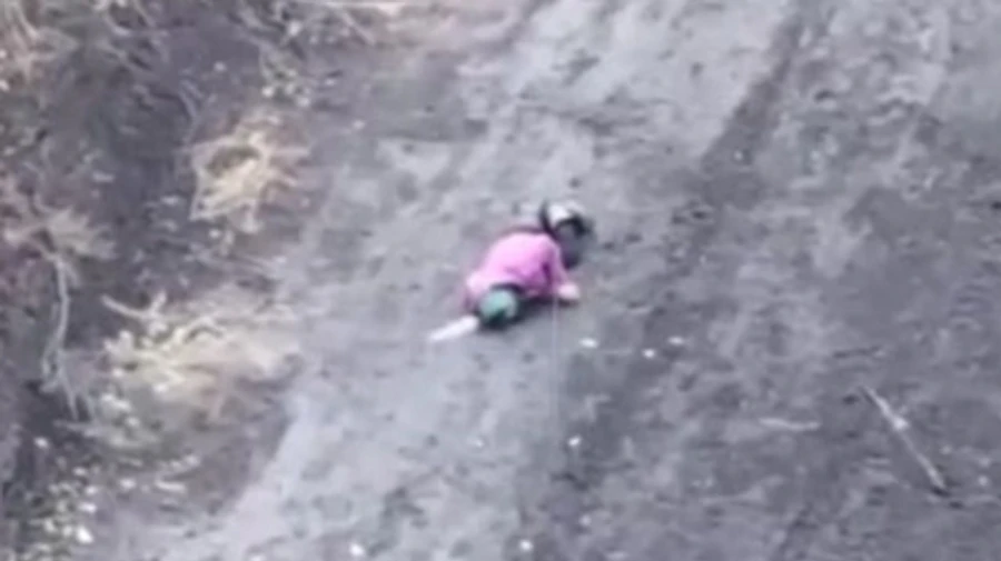 Russian troops in Donetsk Oblast shot woman as she was walking down the street