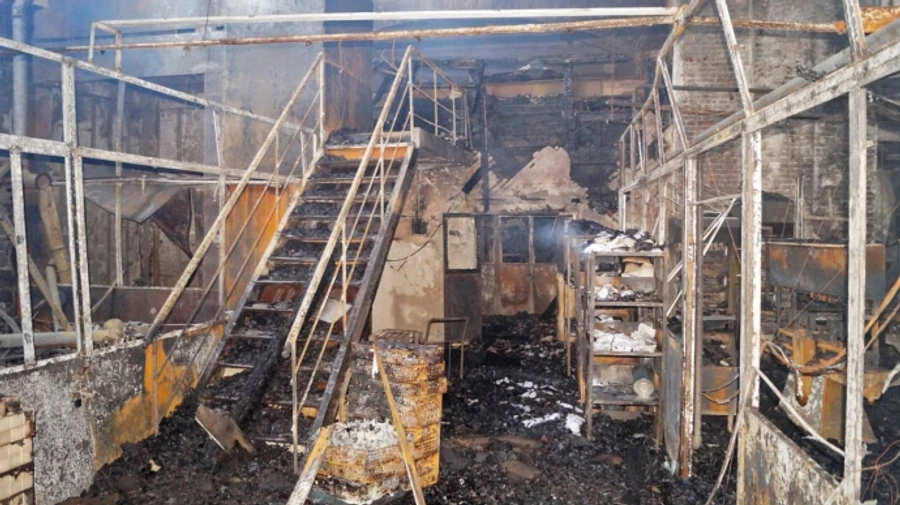 Russian authorities show drone strike consequences on plant in Kursk Oblast – photos