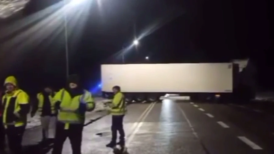 Movement of lorries from Poland to Ukraine through unblocked Dorohusk checkpoint blocked again