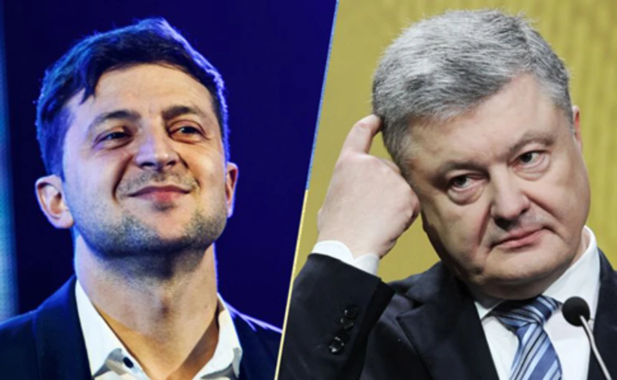 Порошенко і Зеленський опинилися у протилежних кінцях рейтингу довіри