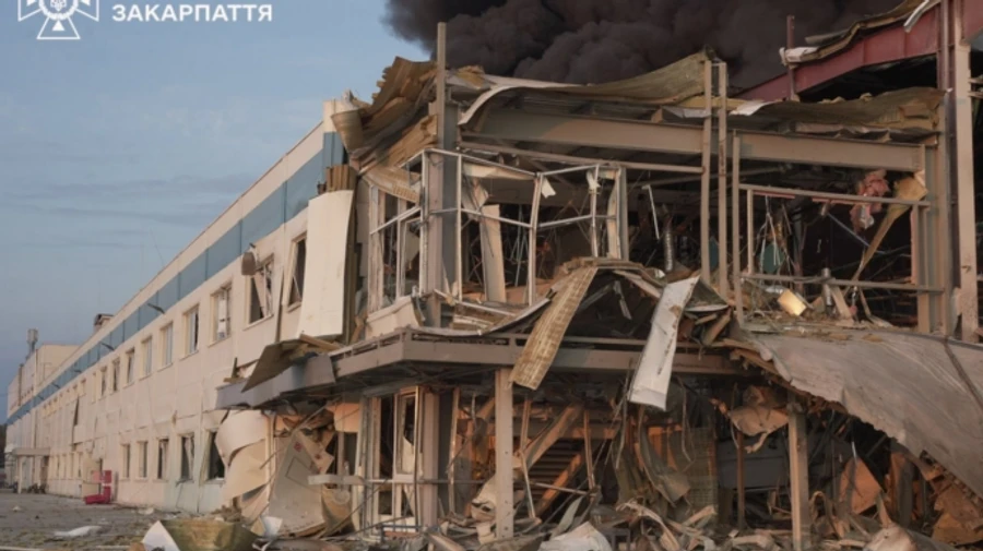 Russia strikes American company in Zakarpattia Oblast with several missiles – Zelenskyy