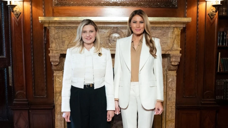 Olena Zelenska meets Melania Trump in US – photo