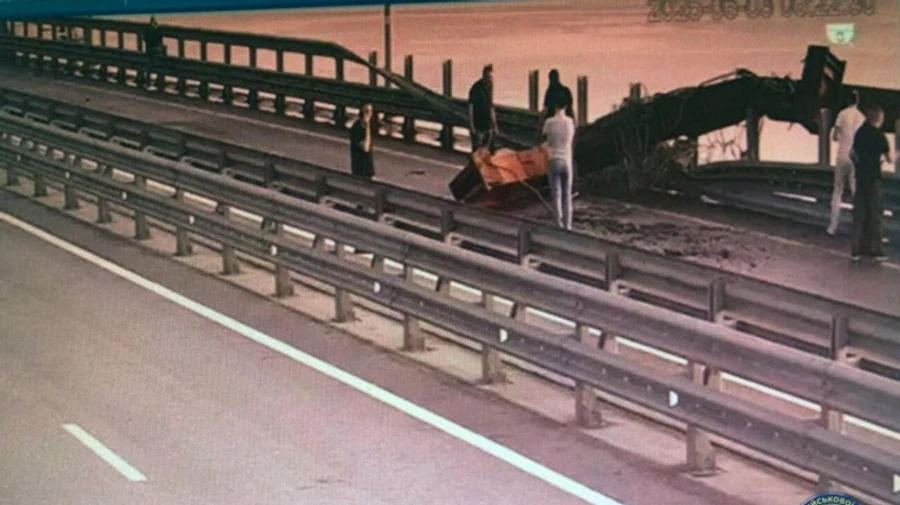 Ukraine's Security Service strikes Crimean Bridge for third time – this time underwater