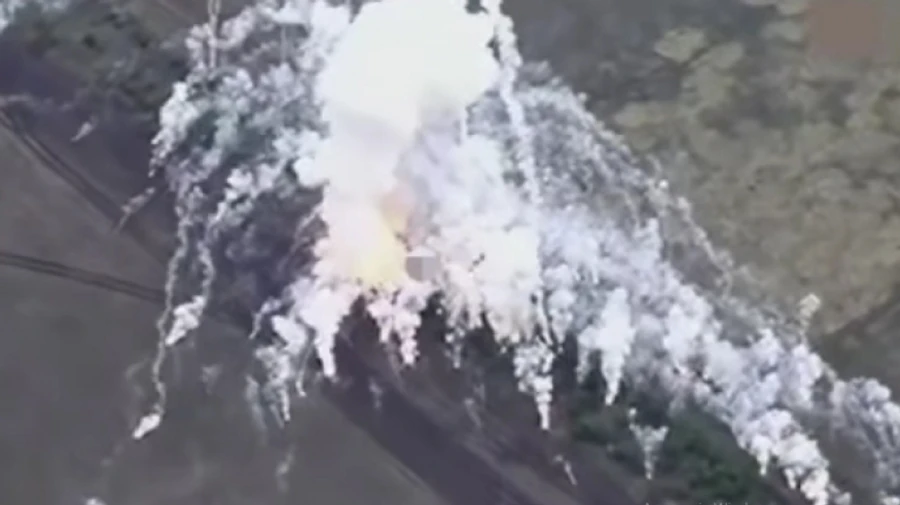 Ukrainian defenders destroy Russian anti-aircraft missile system before it fires its first shot – video