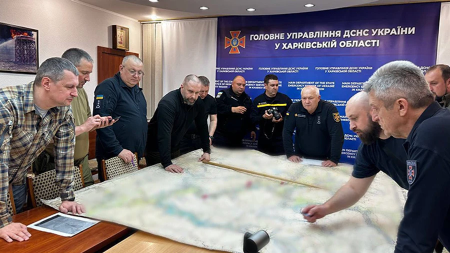 Russians damage ammonia pipeline during attack on Kharkiv Oblast