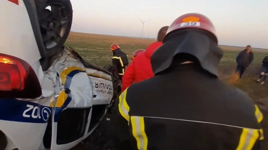 Авто поліції зіштовхнулося з легковиком, в якому були діти: 5 постраждалих