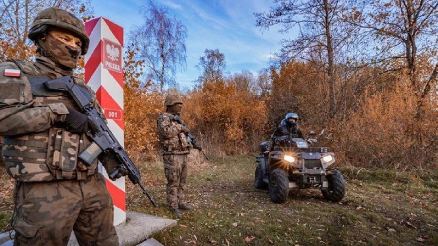 Міноборони Польщі розповіло про нові провокації на кордоні з Білоруссю