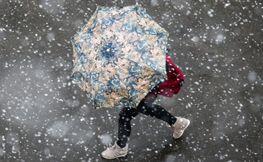 В середине следующей недели Украину накроет мокрым снегом