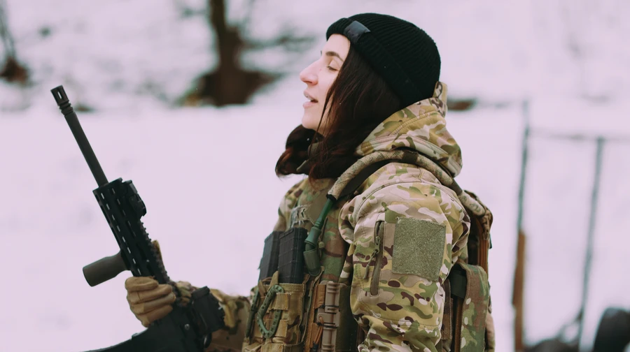 Women in Ukrainian Armed Forces to be provided with female body armour in 2026