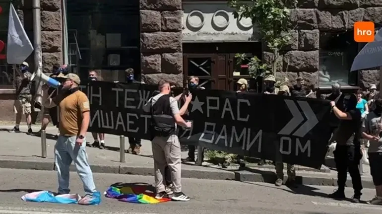 У посольстві Ізраїлю стурбовані. Кажуть, що на акції у Києві демонстрували нацистський салют