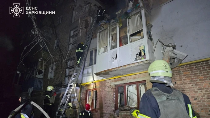 Росіяни вночі били по Харкову ракетами С-300/400: 4 загиблих, 25 поранених