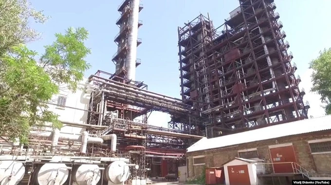 Aggressors shell chemical plant in Donetsk region