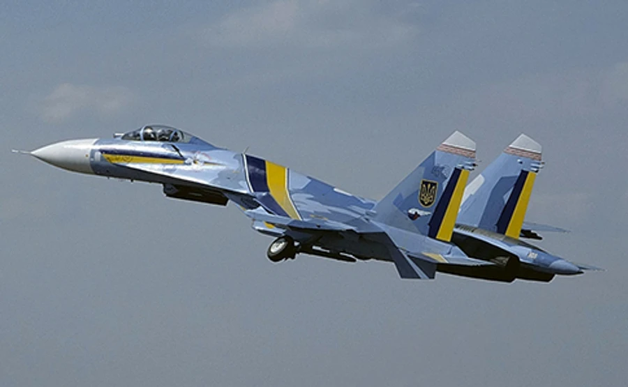 На Житомирщині розбився винищувач Су-27