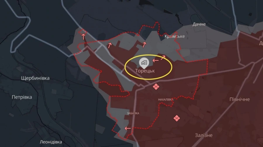 Захисники вибили ворожу штурмгрупу з підприємства у Торецьку