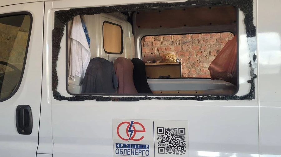 Russians attack power engineers in Chernihiv Oblast