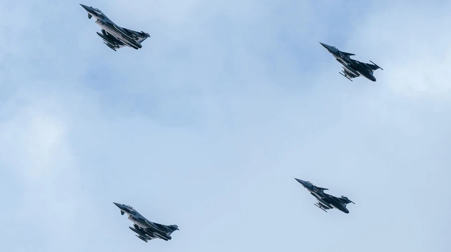Истребители НАТО сбили дрон, вторгшийся в воздушное пространство Латвии