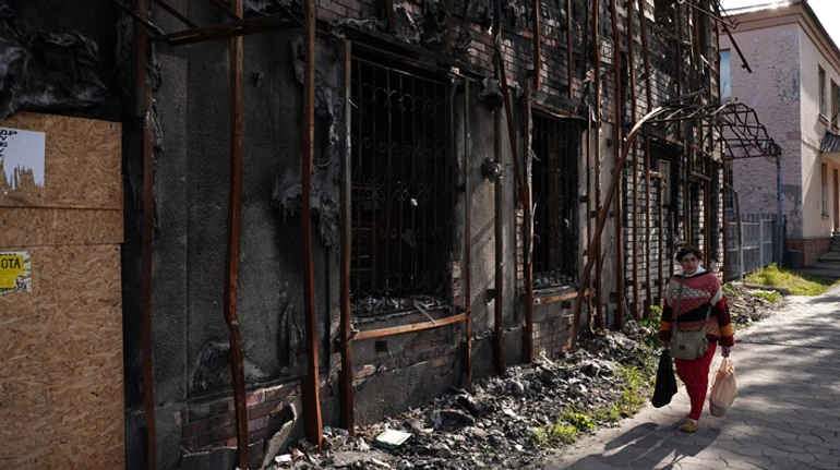 It's as if our lives just came to an end. The city of Izium is coming to life after Russian occupation