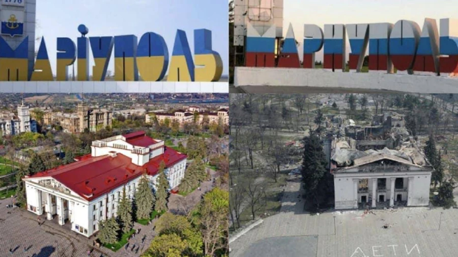 Мариуполь: оккупанты начали торговлю разворованной гуманитаркой - советник мэра