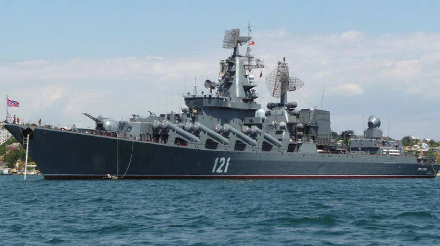 Ukrainian missiles hit the cruiser “Moskva”, flagship of the Russian Black Sea Fleet