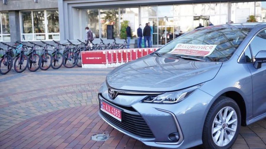 У Вінниці син судді виграв автомобіль у конкурсі від мерії для вакцинованих