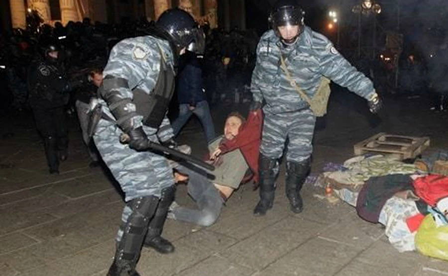 В суд направили дело бывших беркутовцев, которые до сих пор служат в полиции