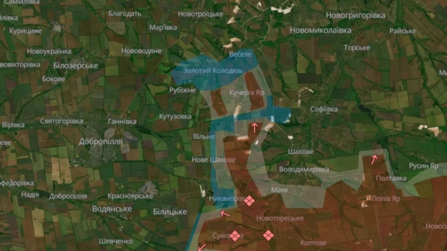 DeepState: Сили оборони відкинули ворога поблизу 7 населених пунктів