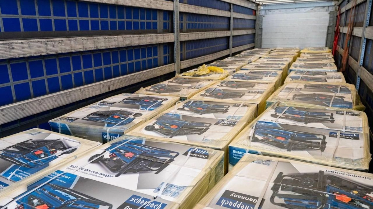 Ukraine receives 300 generators from Southeast European Cooperative Initiative partners