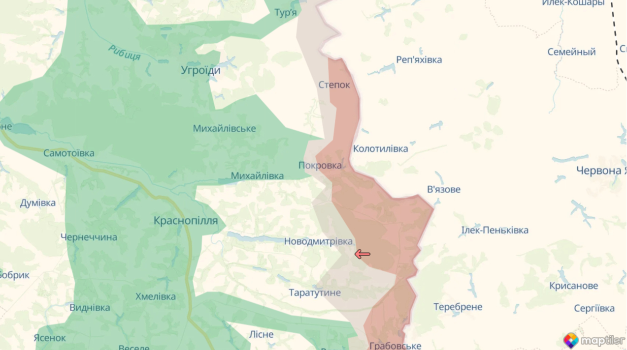 Russian forces advance near state border in Sumy Oblast