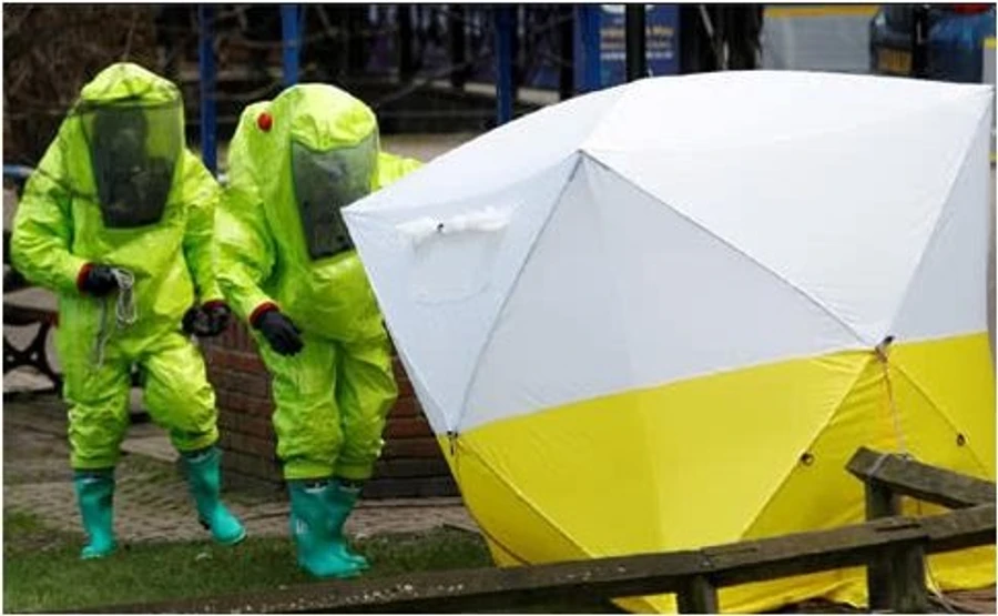 В Міноборони РФ вже заявляють, що Новичок могли виробляти в США 