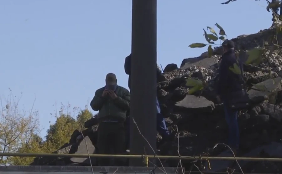 Полиция: Попытки захвата военной части не было, это строители