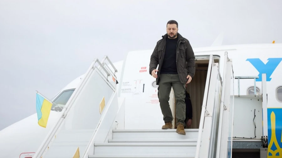Zelensky is already on his way to Davos - OP