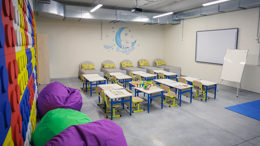 Ukraine opens first underground kindergarten in Kharkiv Oblast, with 260 children to attend – photos
