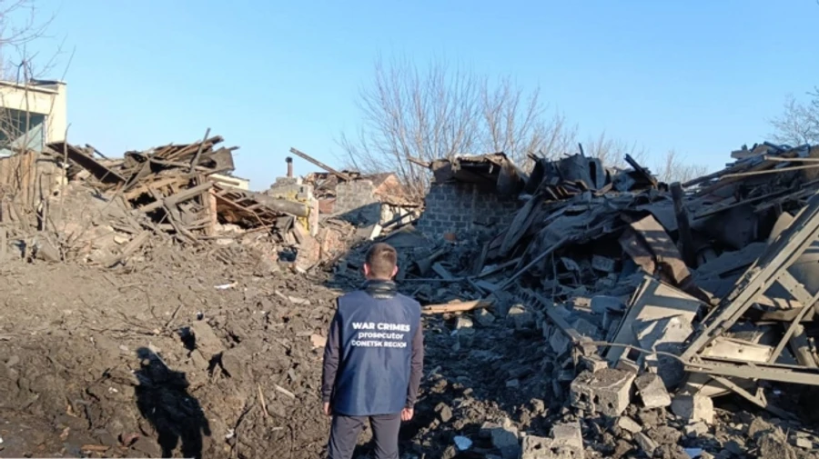 Two women injured in large Russian attack on Selydove – photo