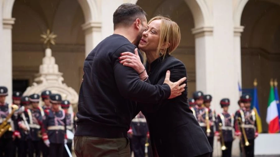 Zelenskyy on his visit to Italy: New agreements on supply of weapons and air defence 