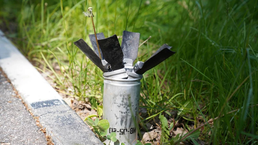 Russian forces strike Kharkiv, damaging power pole and tram rails