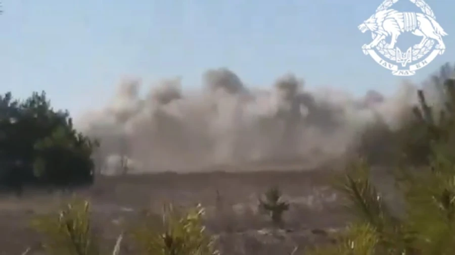 Збройні сили підірвали колону окупантів