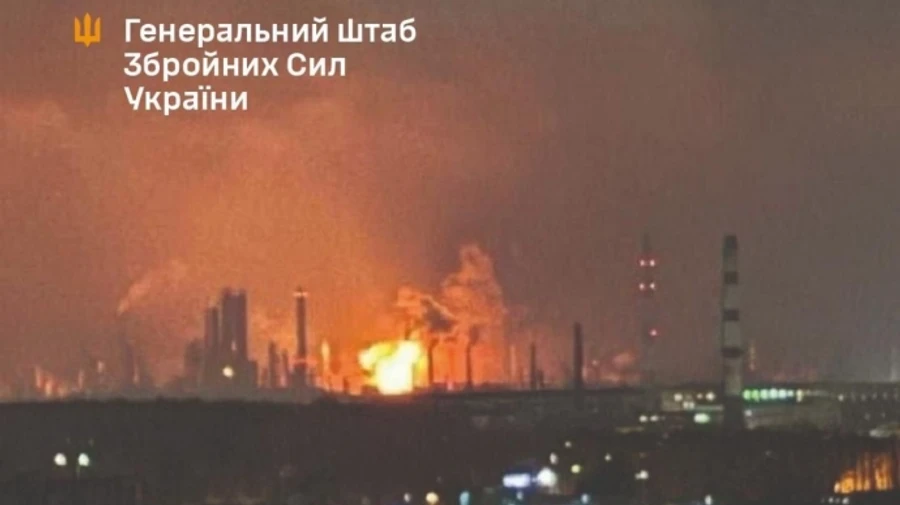 Украина повторно попала по нефтеперерабатывающему заводу в Рязанской области – Генштаб