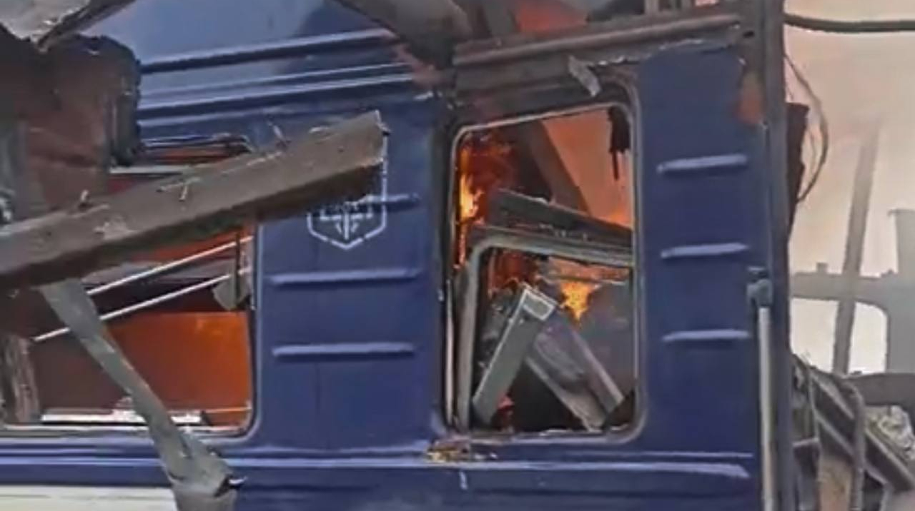 Russia strikes passenger train in Sumy Oblast, injuring dozens