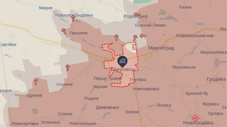 7 корпус: Росіяни розширюють присутність у Покровську, заводять 90 танкову дивізію