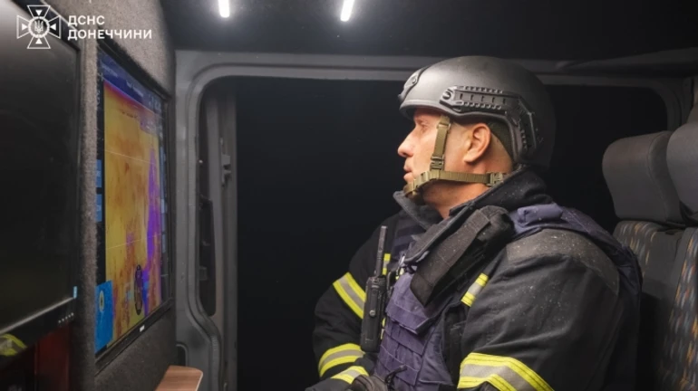 Под Лиманом тушат масштабный лесной пожар: огонь прошел более 200 гектаров