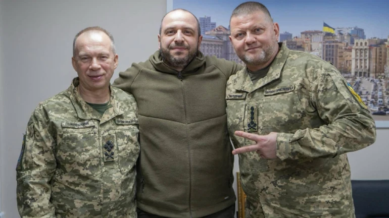 Залужний і Умєров з'їздили до Сирського і обговорили план дій