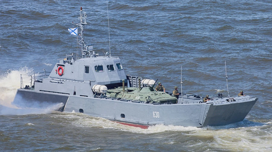 Ukrainian troops share video of Russian boat near Zmiinyi Island being destroyed