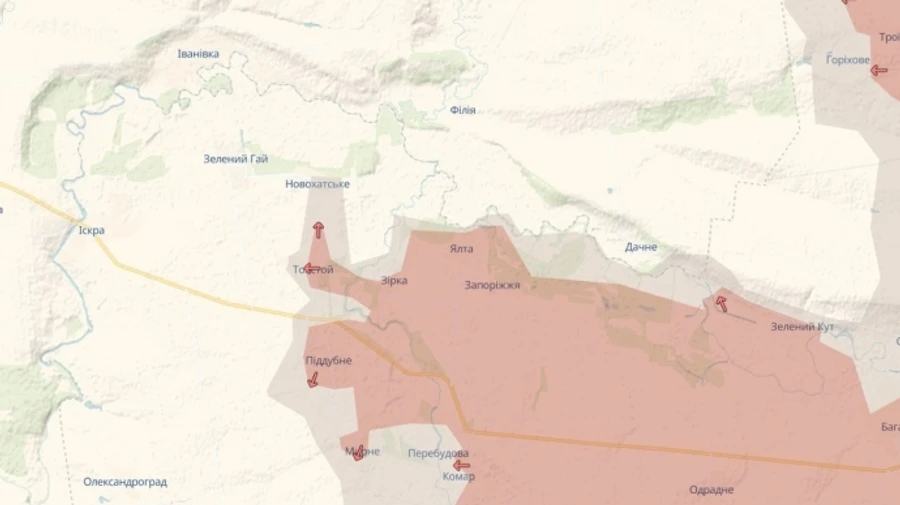 DeepState: Russia occupies village in Donetsk Oblast and pushes forward