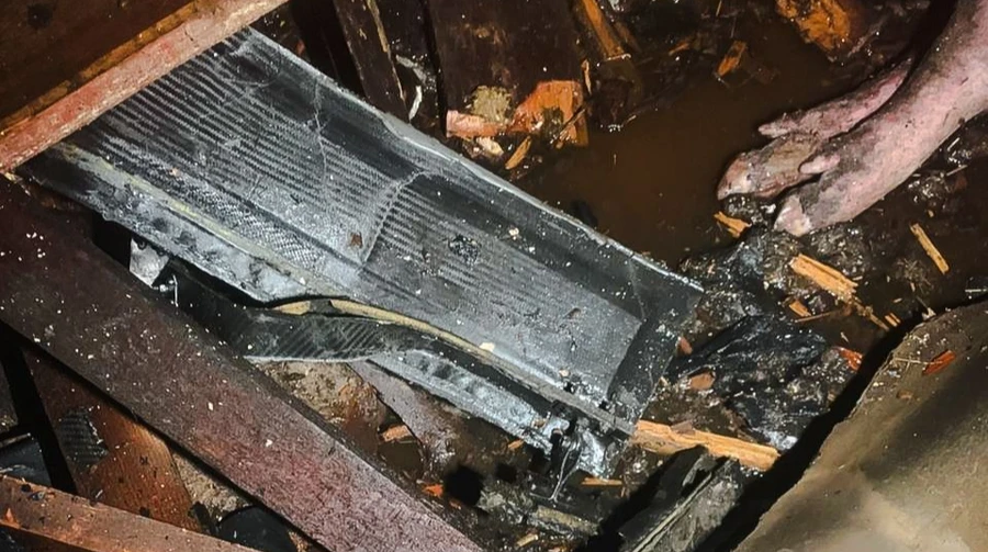 На Харківщині внаслідок атаки горіла ферма: постраждала жінка, загинули 60 тварин