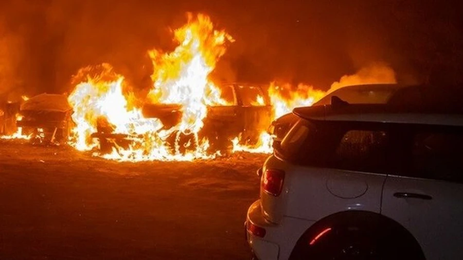 Car with Russian soldier inside blown up in occupied Berdiansk